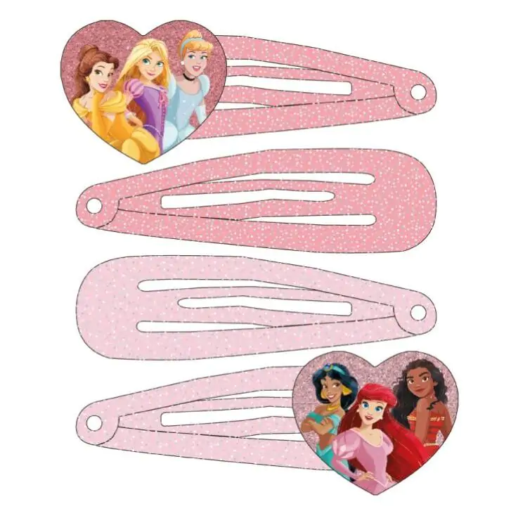 Disney Princess blister pack 4 hairpins product photo