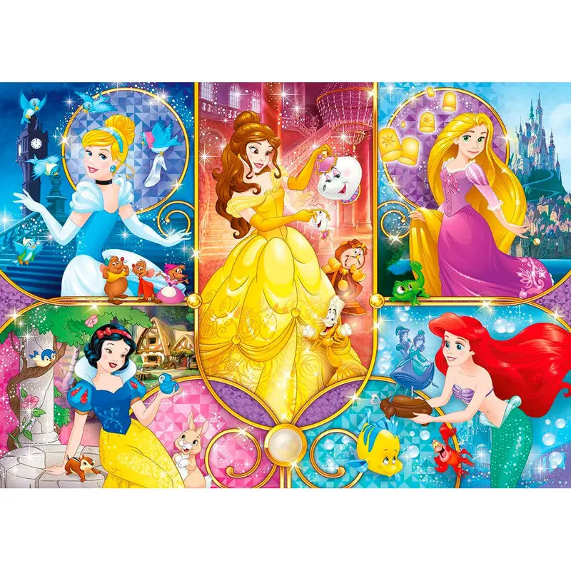 Disney Princess Brilliant puzzle 104pcs termékfotó