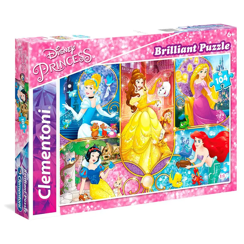 Disney Princess Brilliant puzzle 104pcs product photo