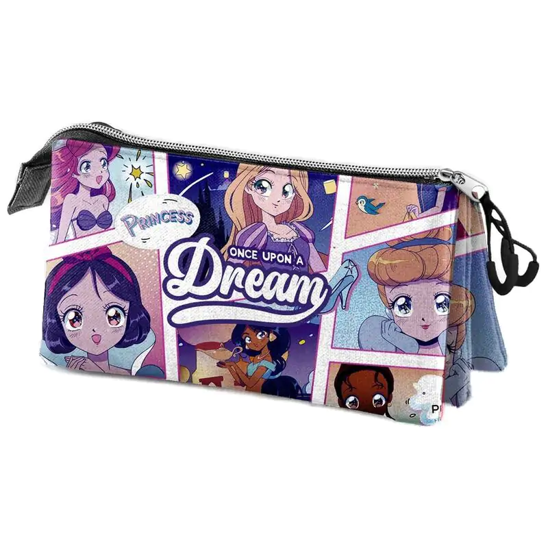 Disney Princess Comic triple pencil case product photo