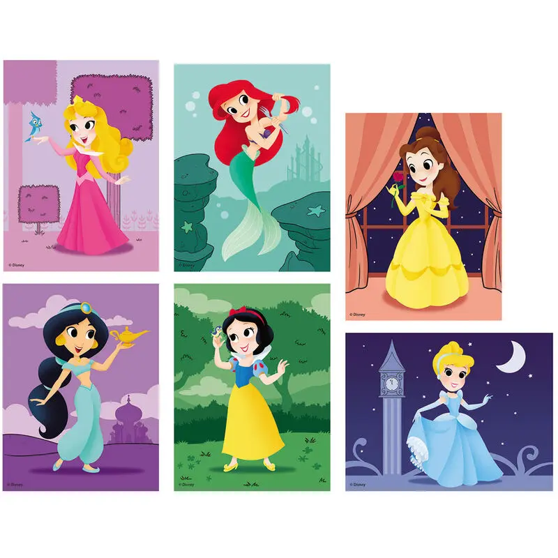 Disney Princess cube puzzle 12pcs product photo