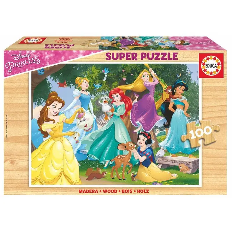 Disney Princess wooden puzzle 100pcs product photo