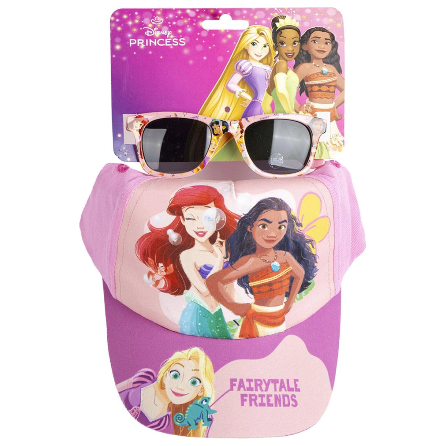 Disney Princess Fairytale Friends sunglasses and baseball cap set product photo