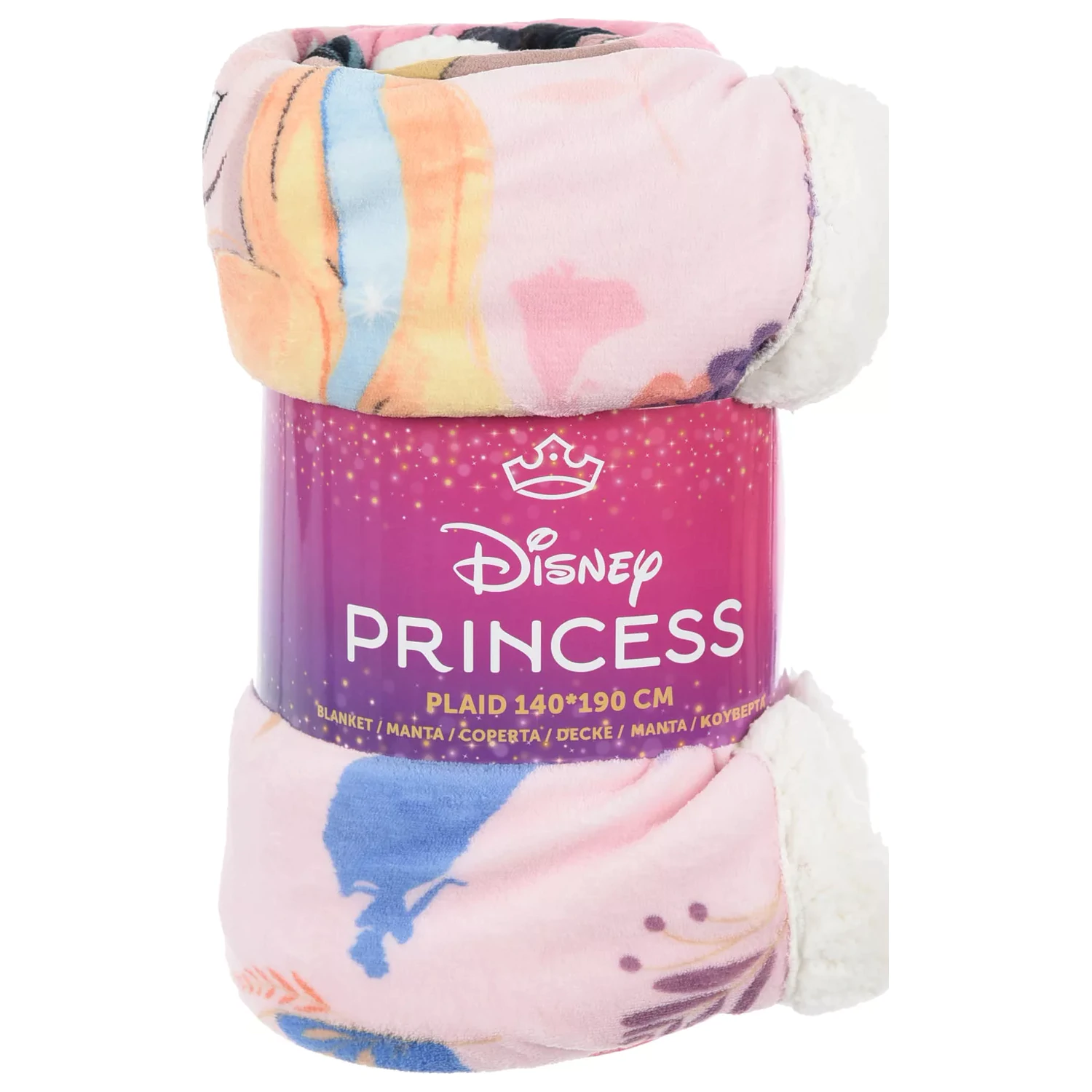 Disney Princess Floral Fantasy sherpa blanket 140x190 cm product photo