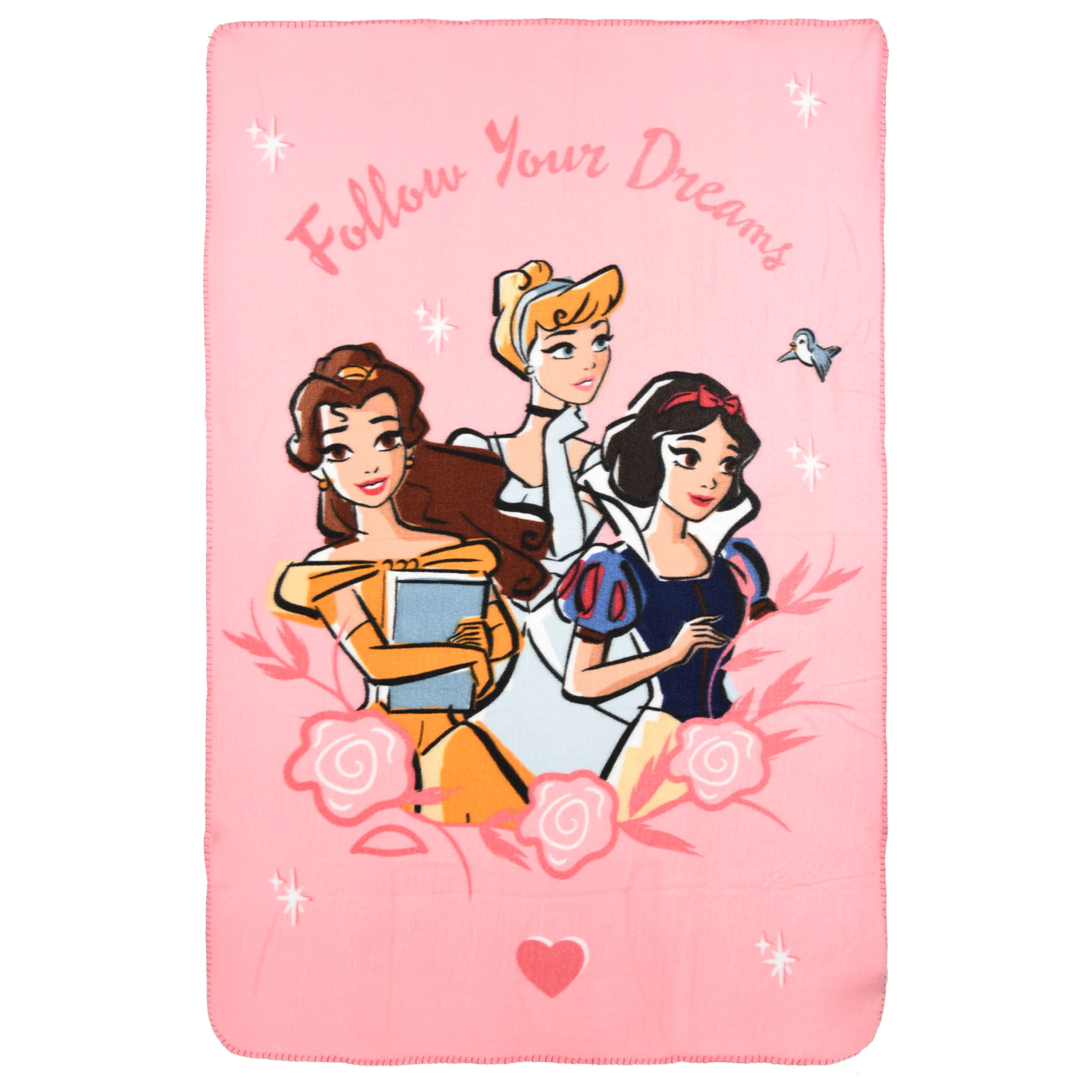 Disney Princesses Follow Your Dreams Fleece Blanket product photo