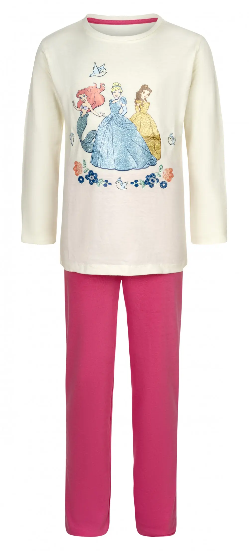 Disney Princesses Kids Long Pajamas product photo