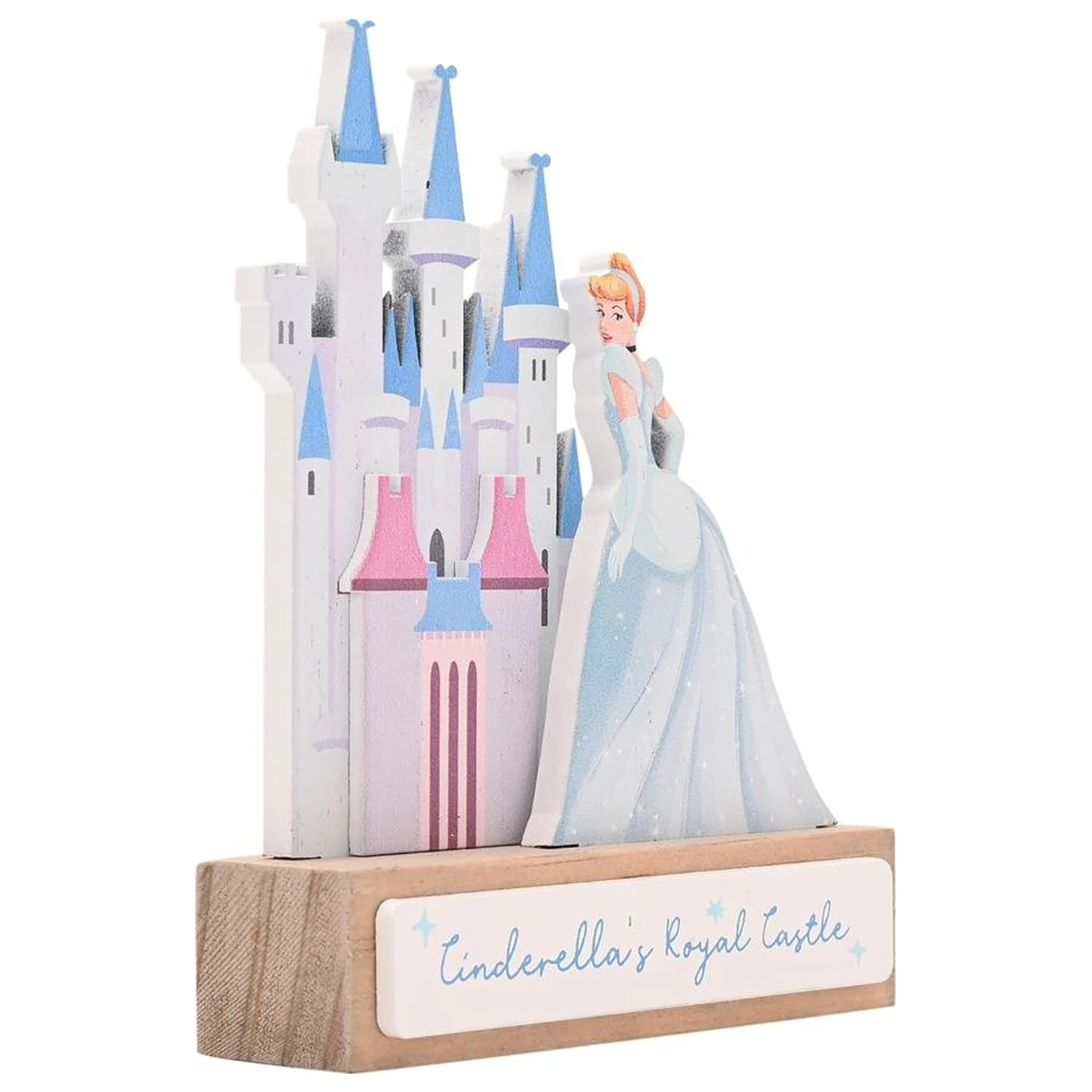 Disney Princess Cinderella Mini Castle Plaque product photo