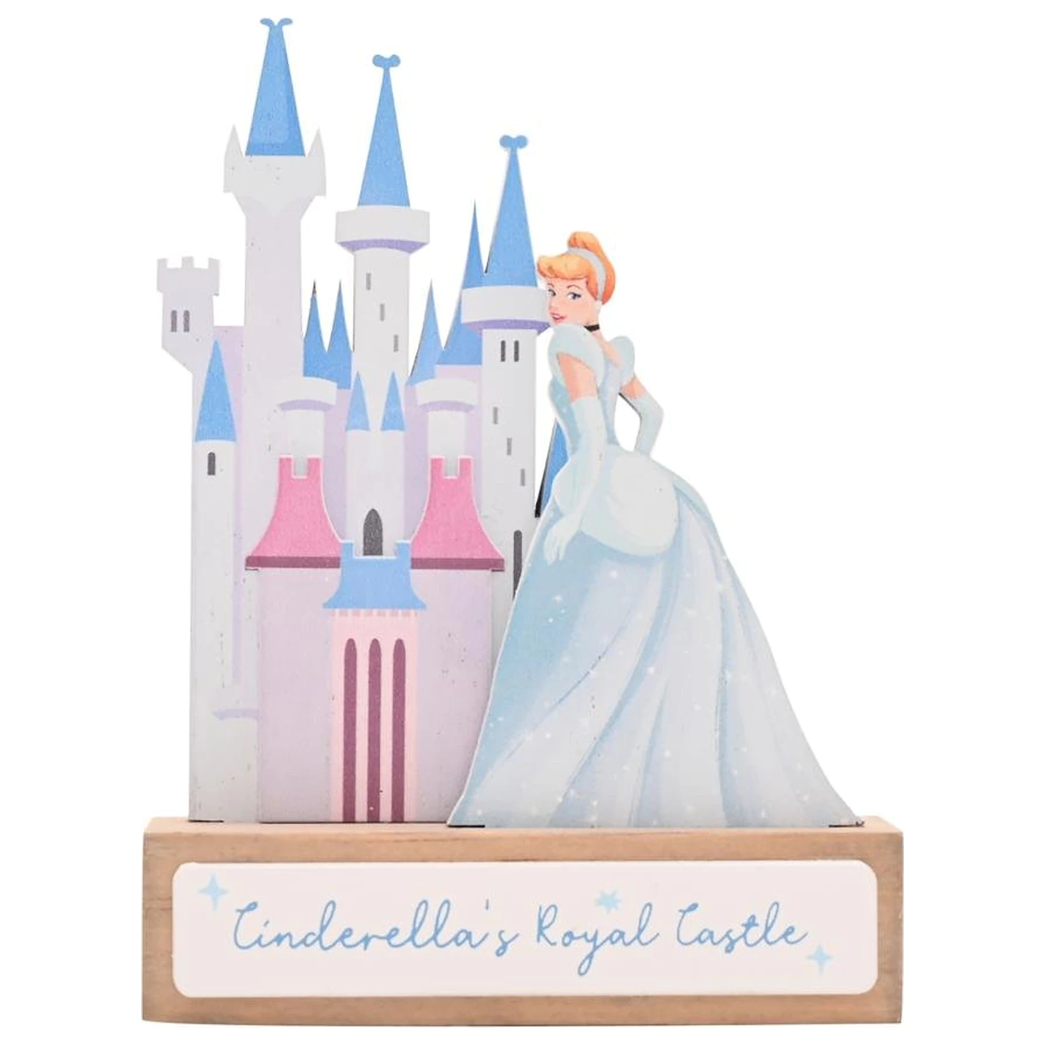 Disney Princess Cinderella Mini Castle Plaque product photo