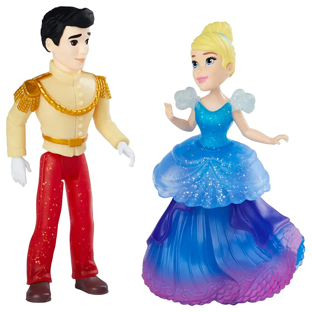 Disney Princess Cinderella Royal Clips set 2 figures 9cm product photo