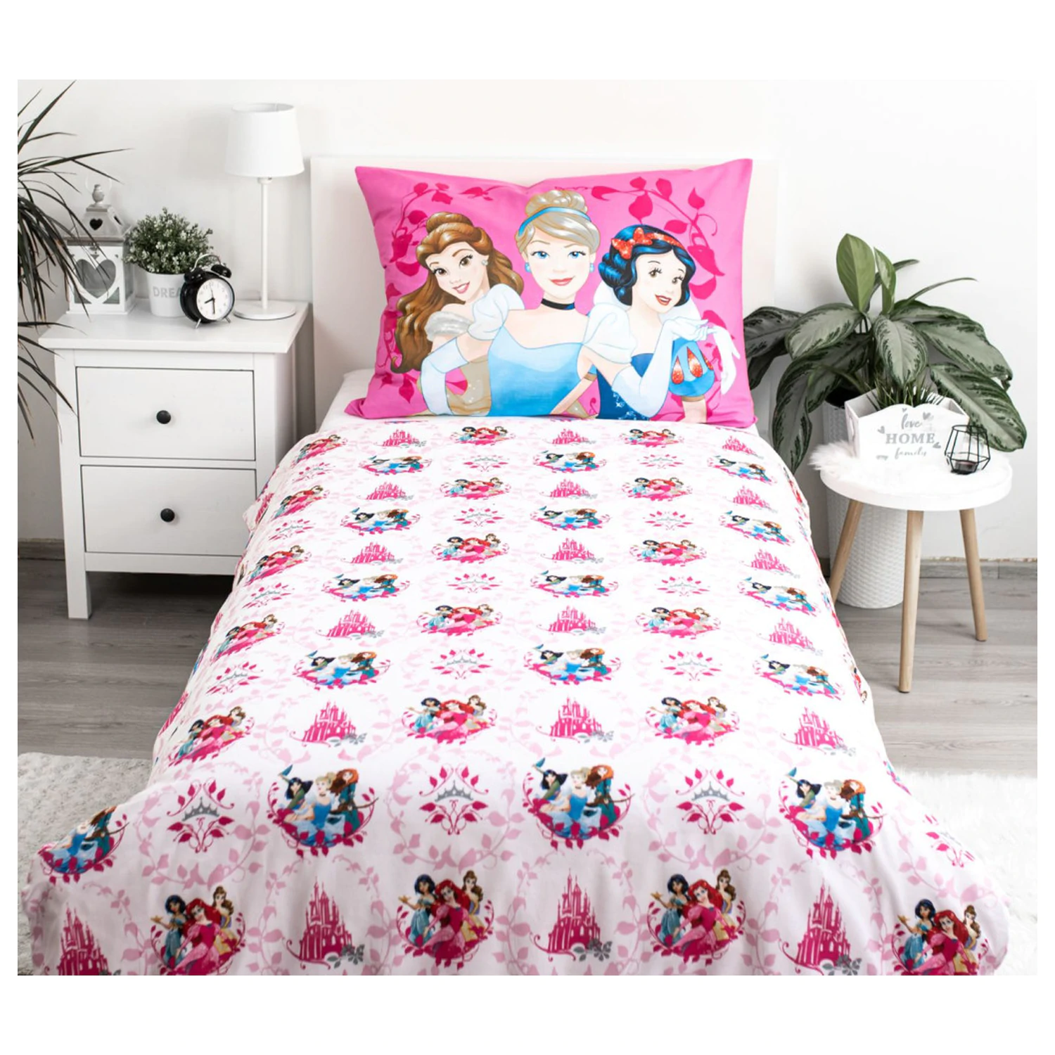 Disney Princesses Heart Duvet Cover product photo