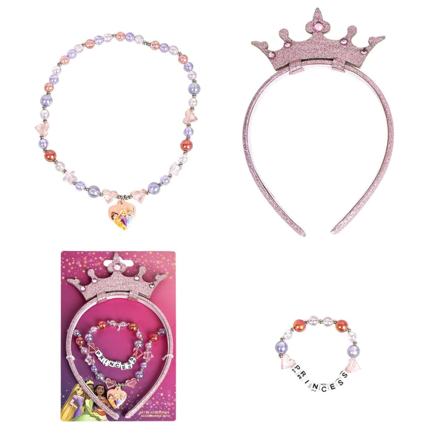 Disney Princess Heart Jewel and Hairband Set product photo