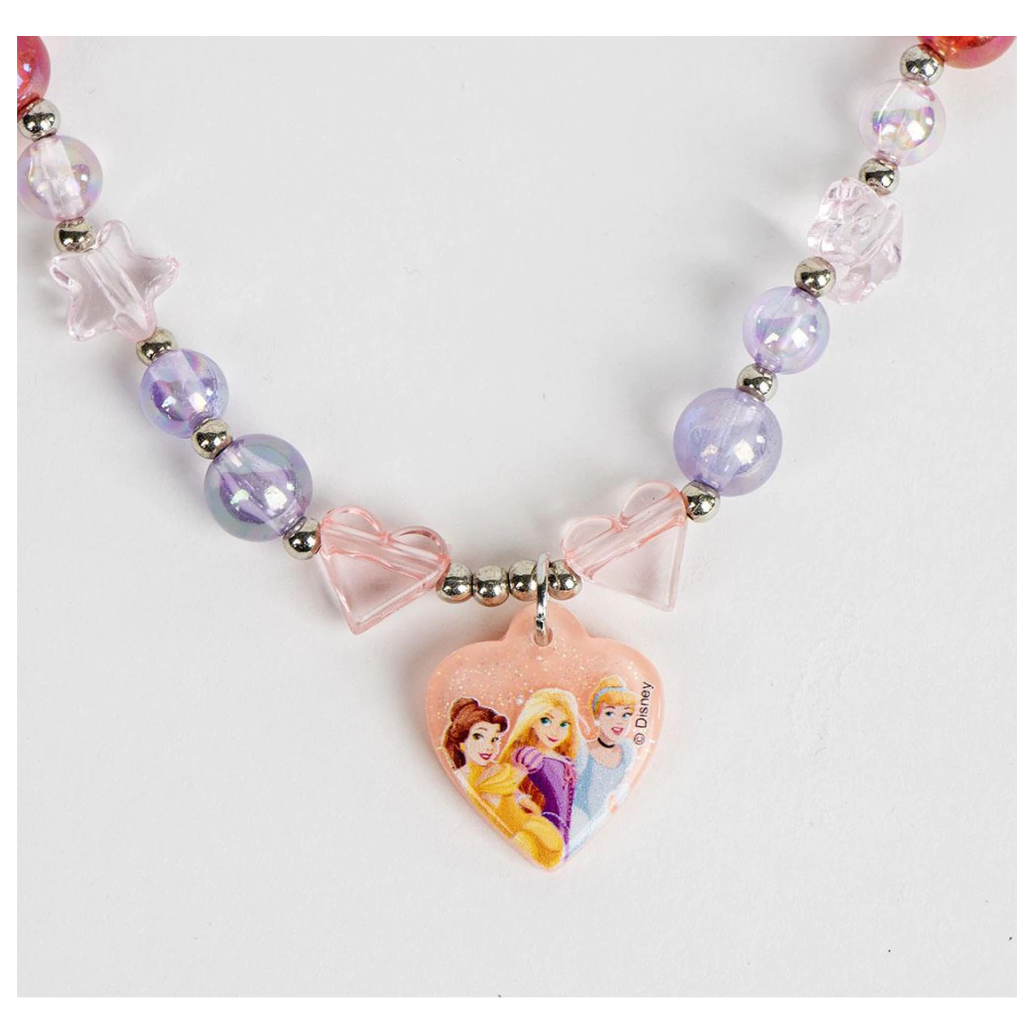 Disney Princess Heart Beaded Necklace product photo