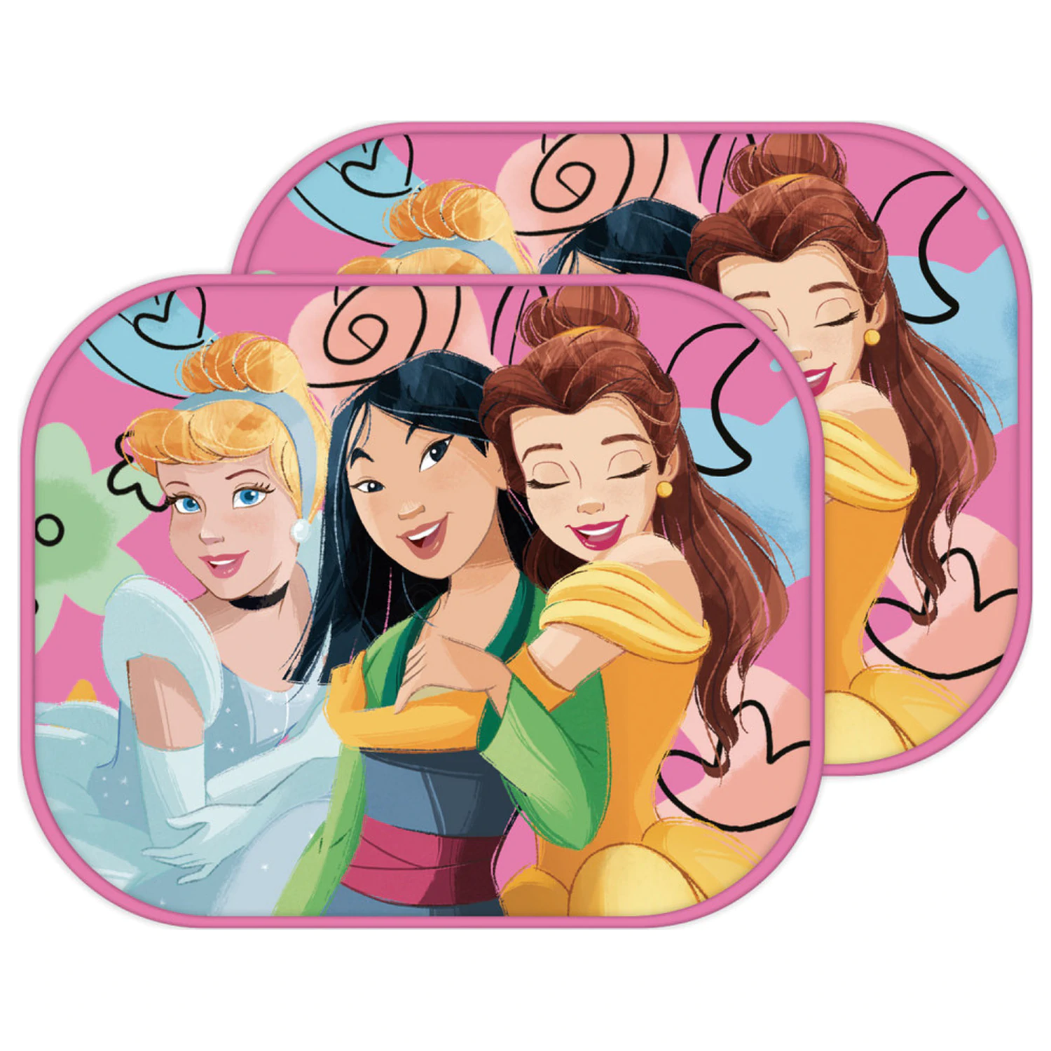 Disney Princess Hug Car Sunshade - 2 Pack product photo