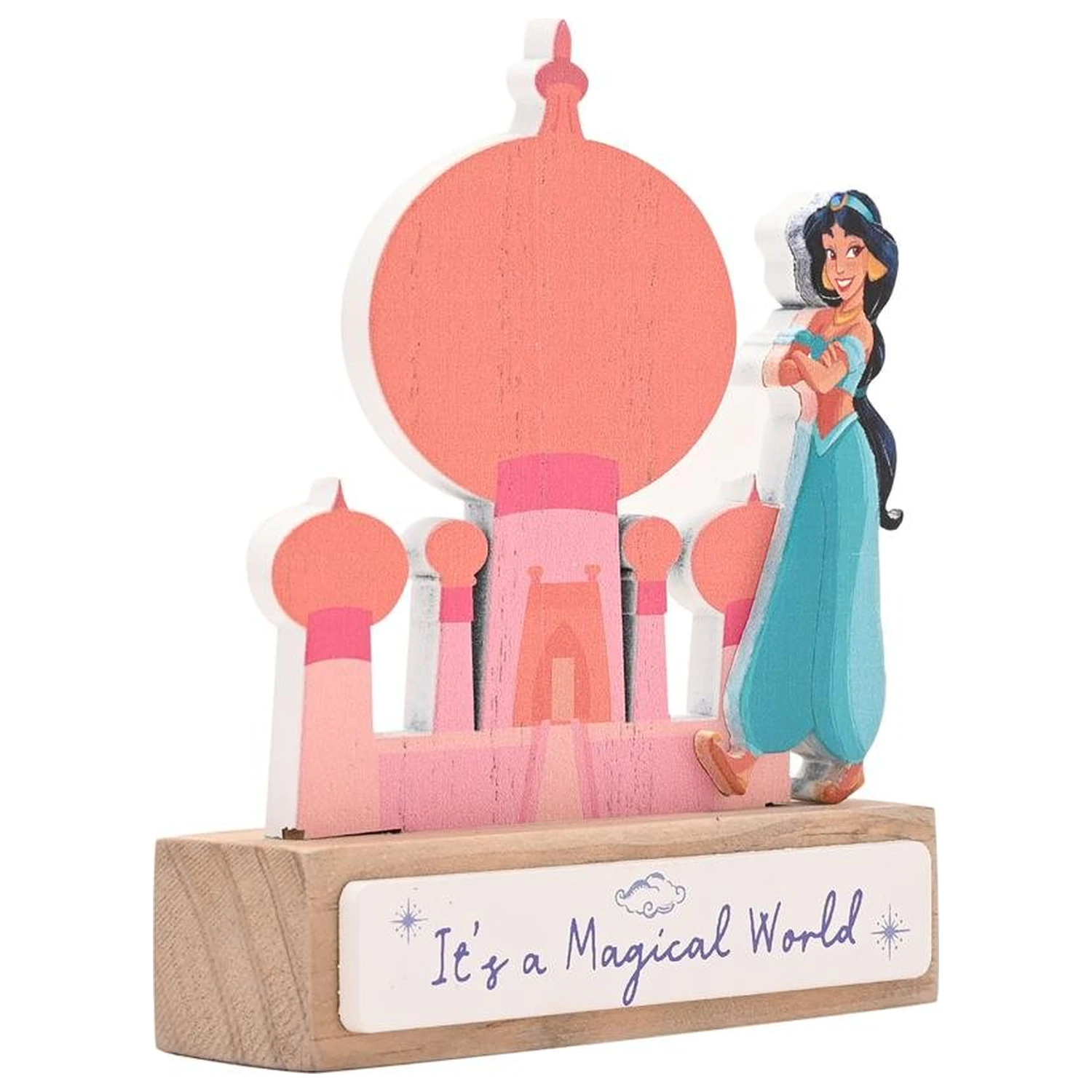 Disney Princess Jasmine Mini Castle Plaque product photo
