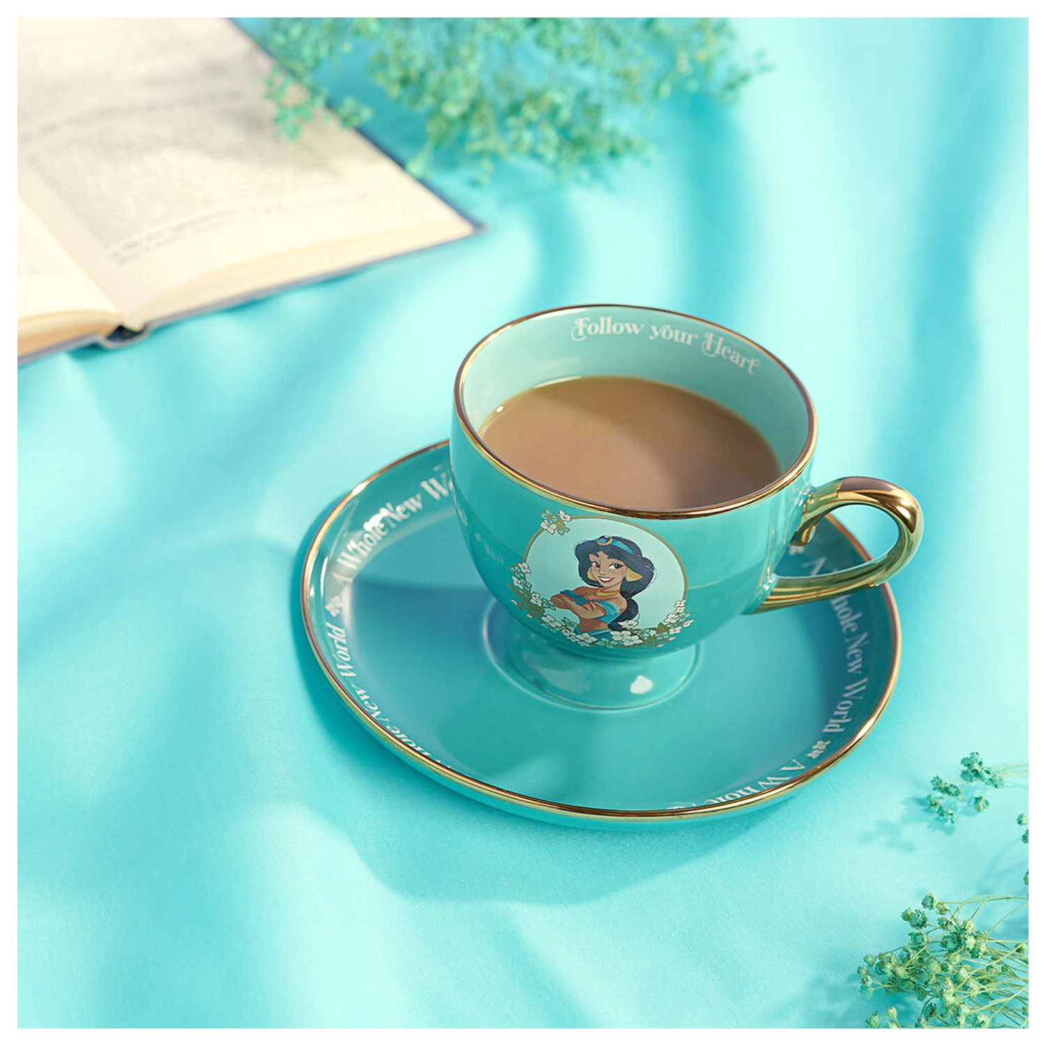 Disney Princess Jasmine tea cup & saucer product photo