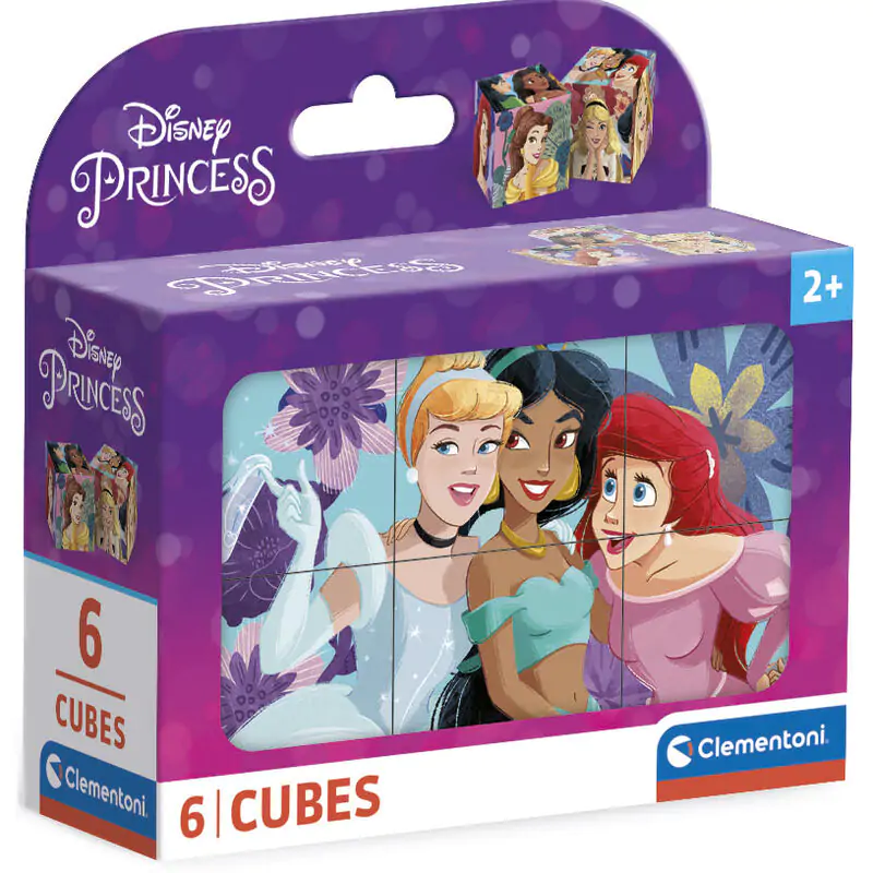 Disney Princess cube puzzle 6pcs product photo