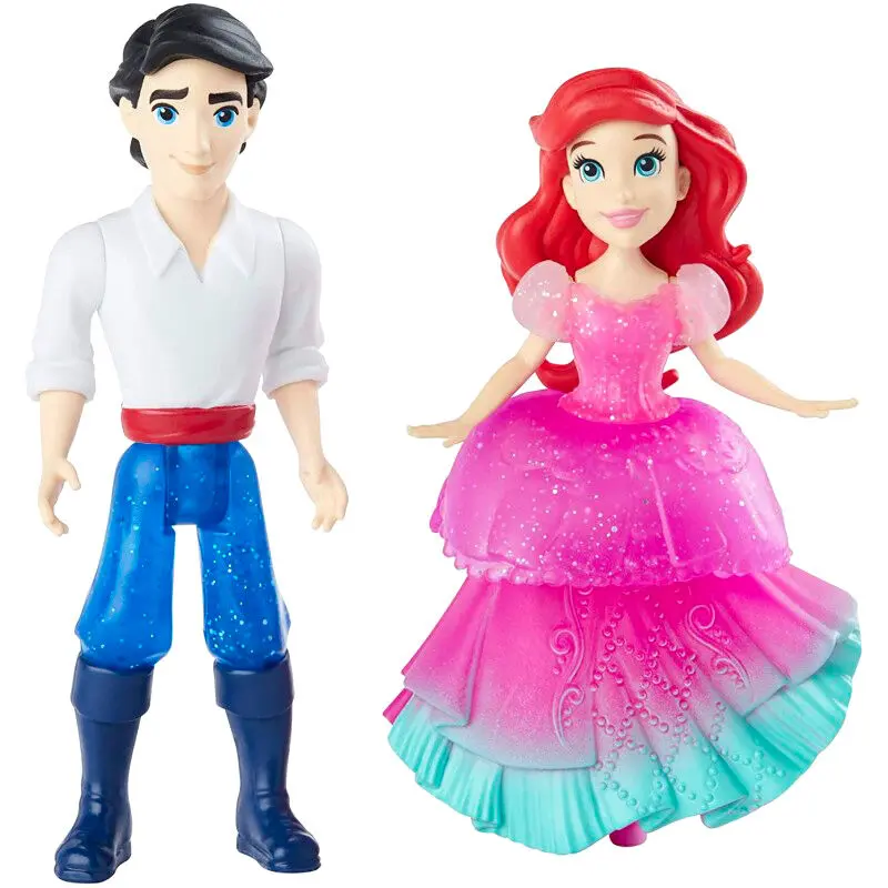 Disney Princess Little Mermaid Royal Clips set 2 figures 9cm product photo