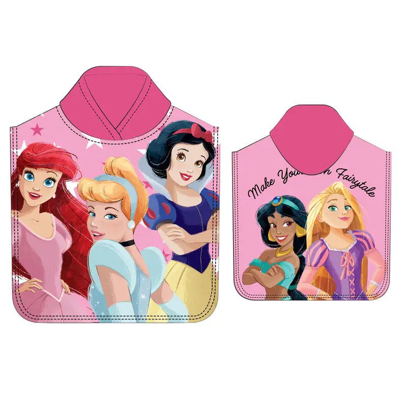 Disney Princess microfibre poncho towel termékfotó