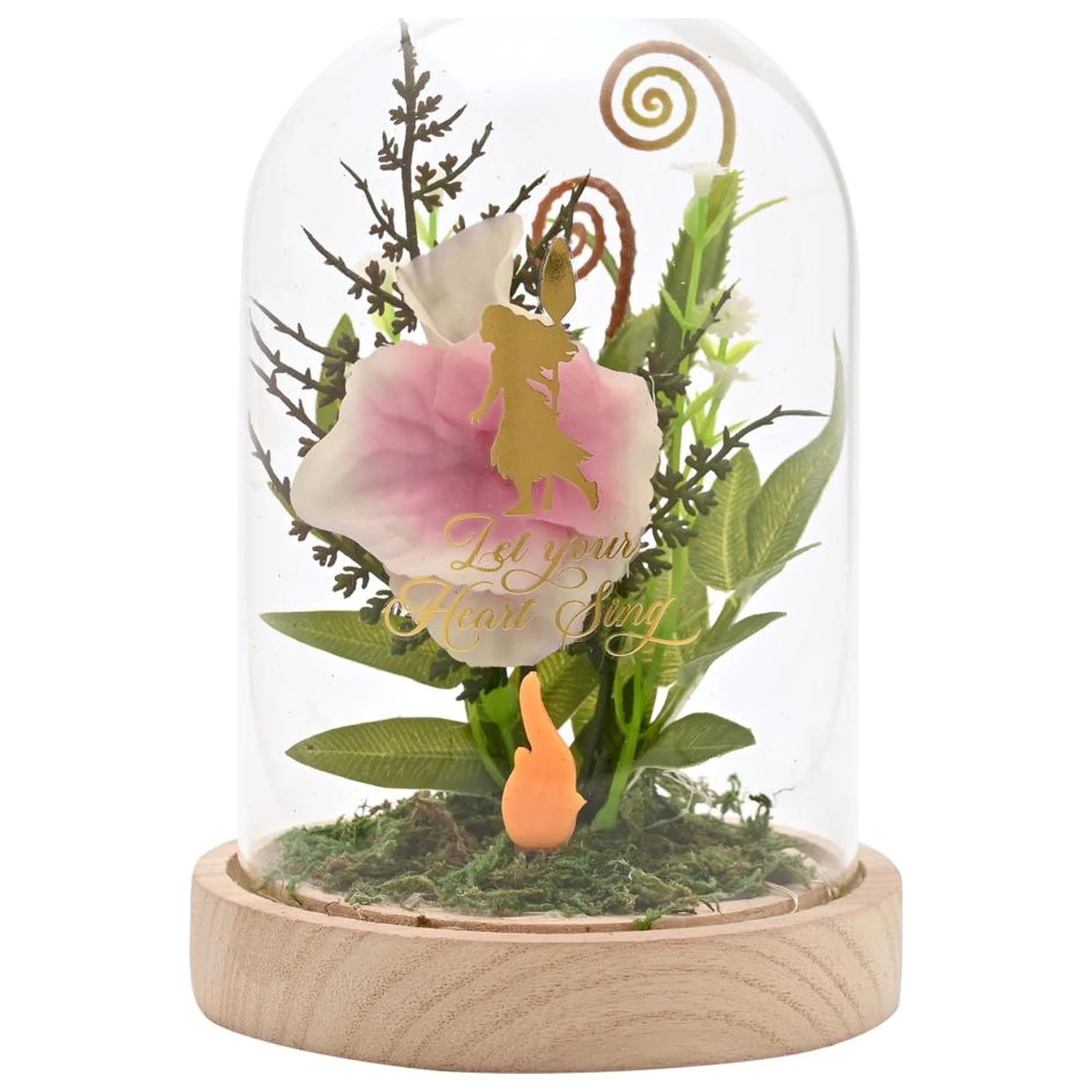 Disney Princess Moana Floral Cloche with a Neon Light product photo