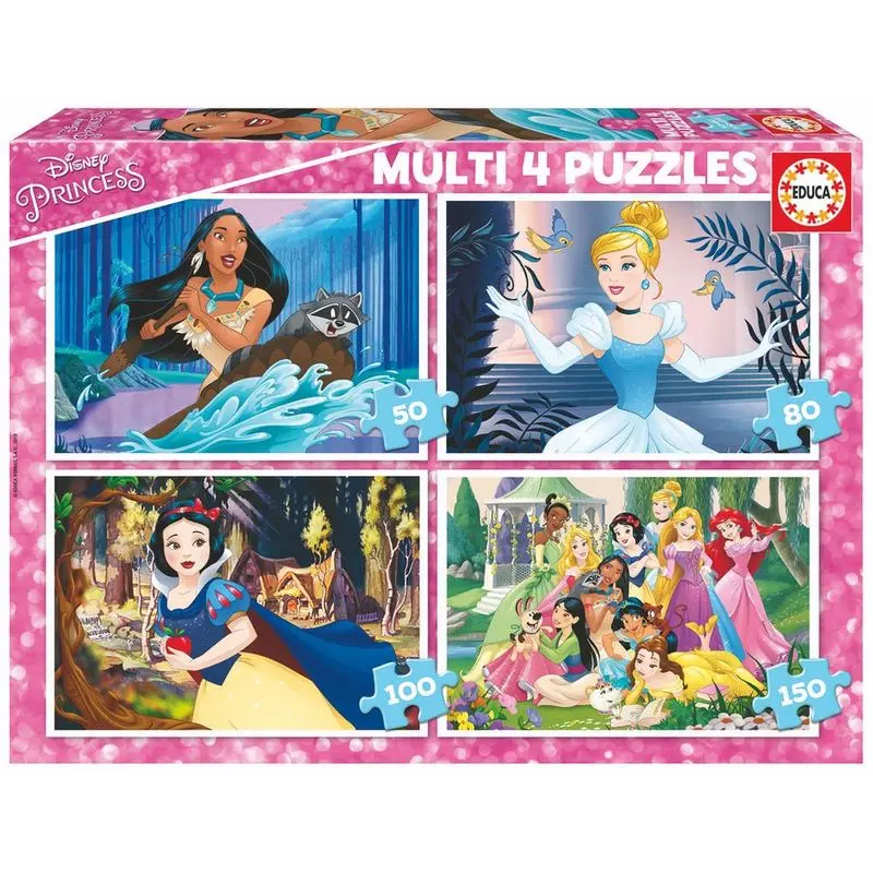 Disney Princess Multi puzzle 50-80-100-150pcs termékfotó