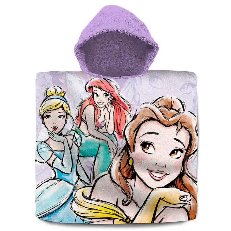 Disney Princess cotton poncho towel product photo