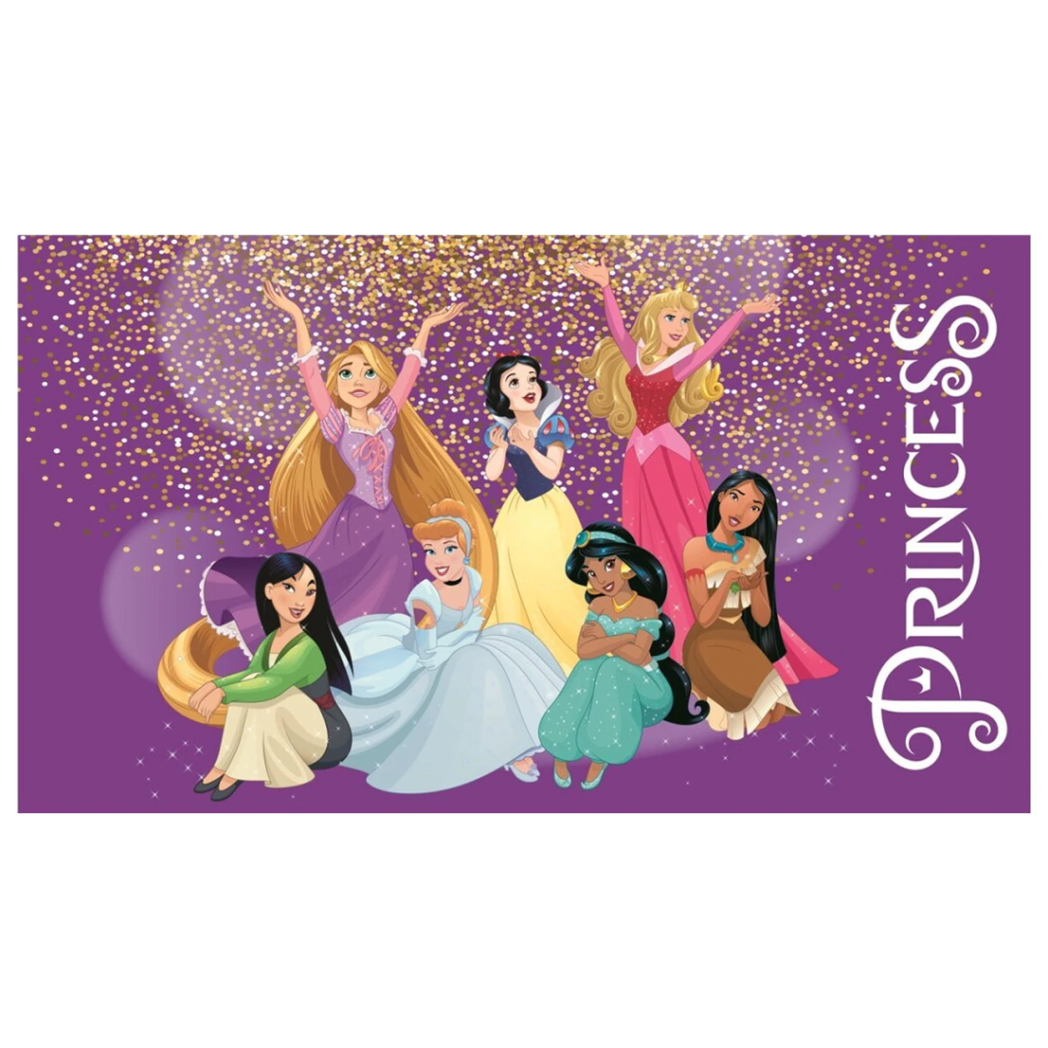 Disney Princesses Party Doormat, Bathroom Mat 40x60 cm product photo