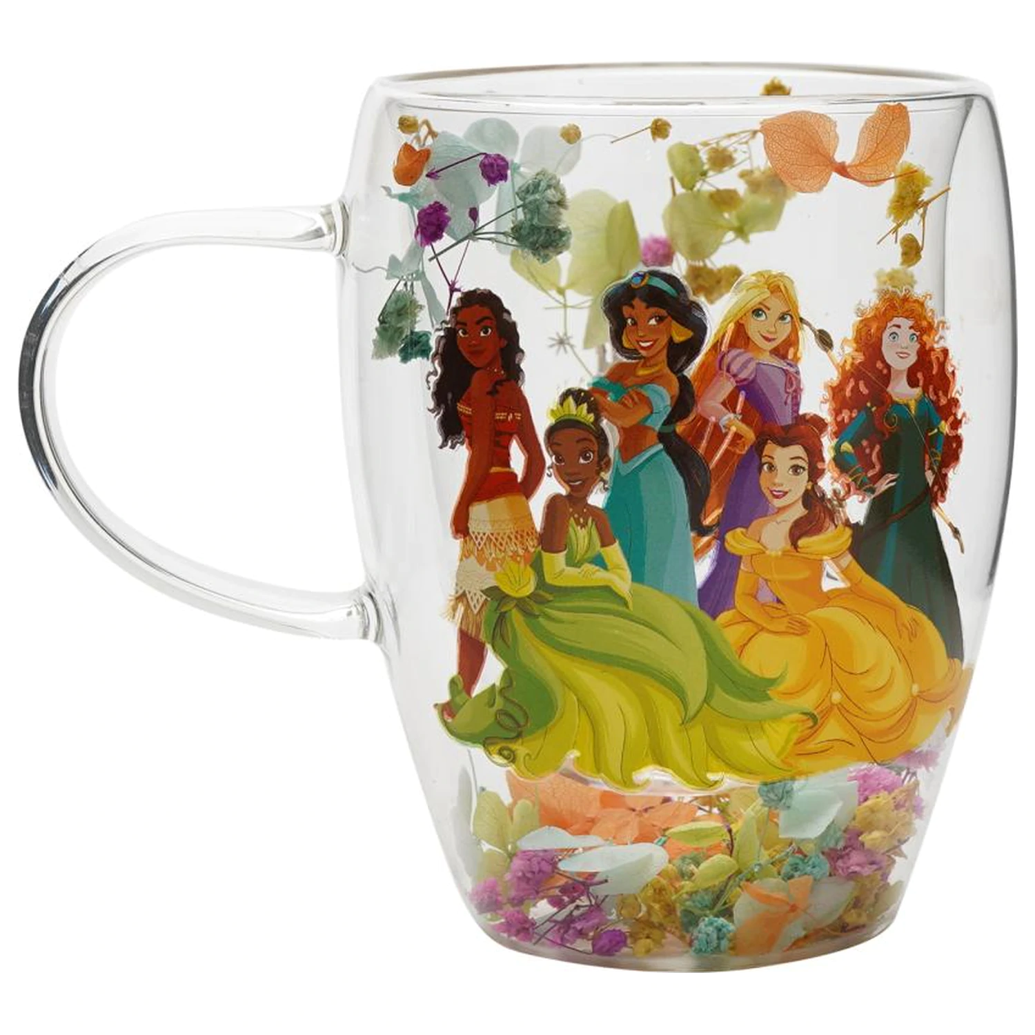 Disney Princess Princess Glass with Dried Flowers 300 ml product photo