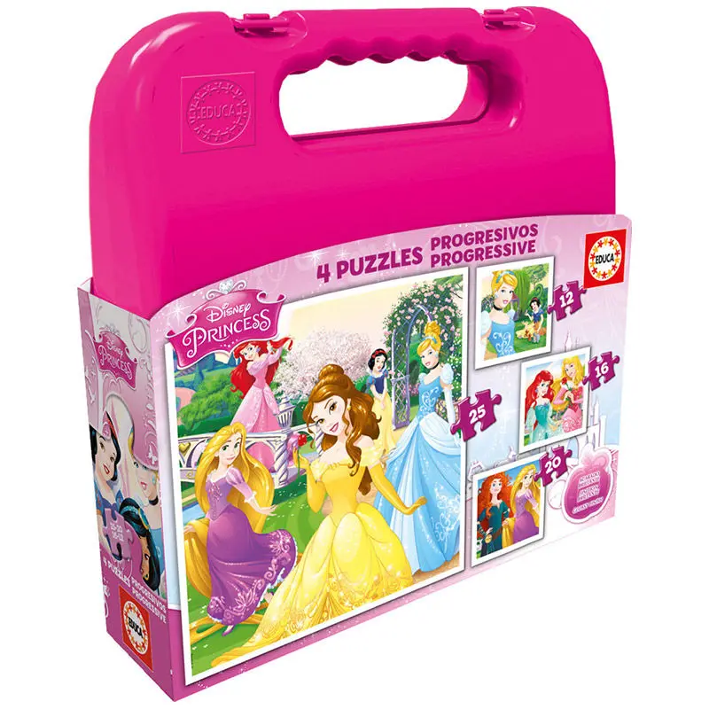 Disney Princess Progressive puzzle 12-16-20-25pcs termékfotó