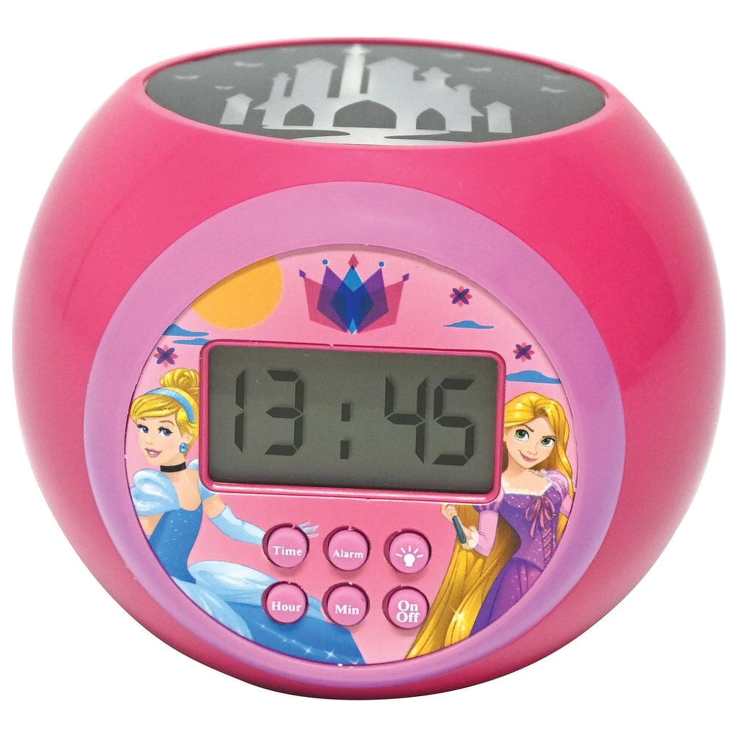 Disney Princess projector alarm clock product photo