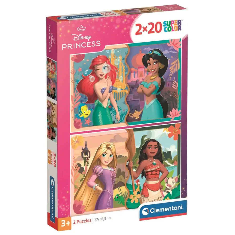 Disney Princess puzzle 2x20pcs product photo