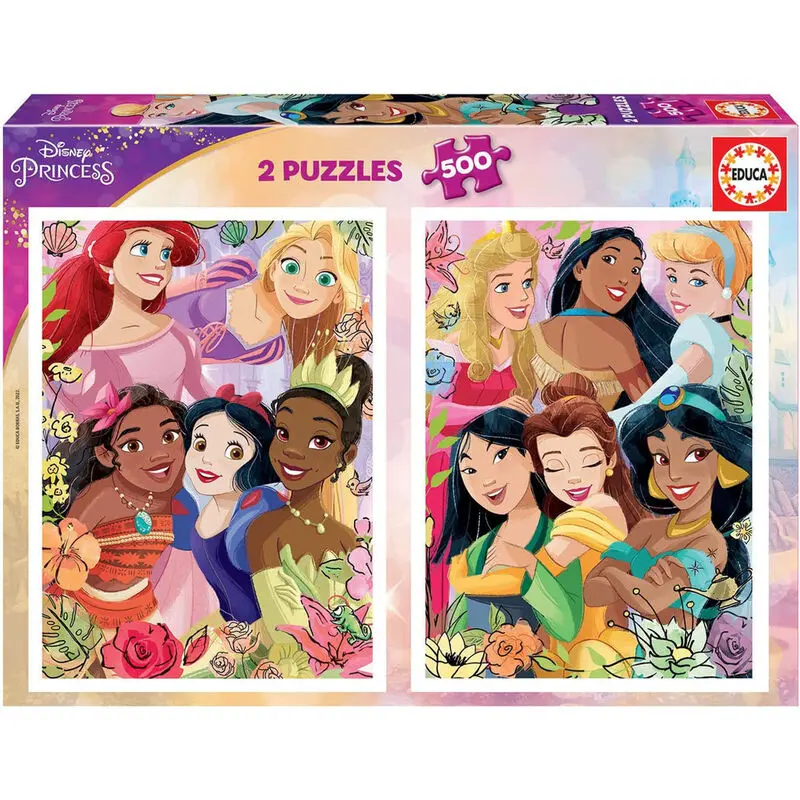 Disney Princesses puzzle 2x500pcs termékfotó