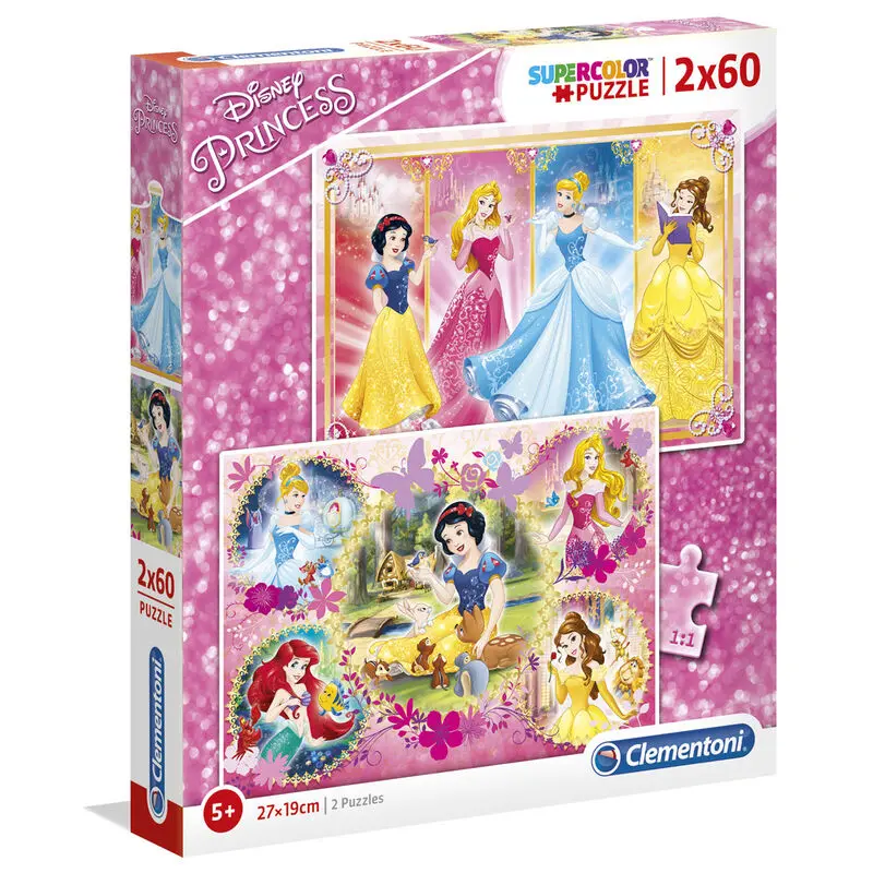 Disney Princess puzzle 2x60pcs product photo