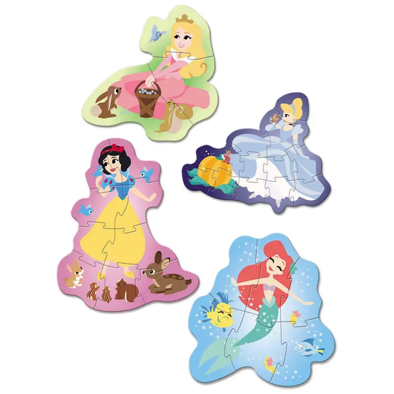 Disney Princess puzzle 3+6+9+12pcs product photo