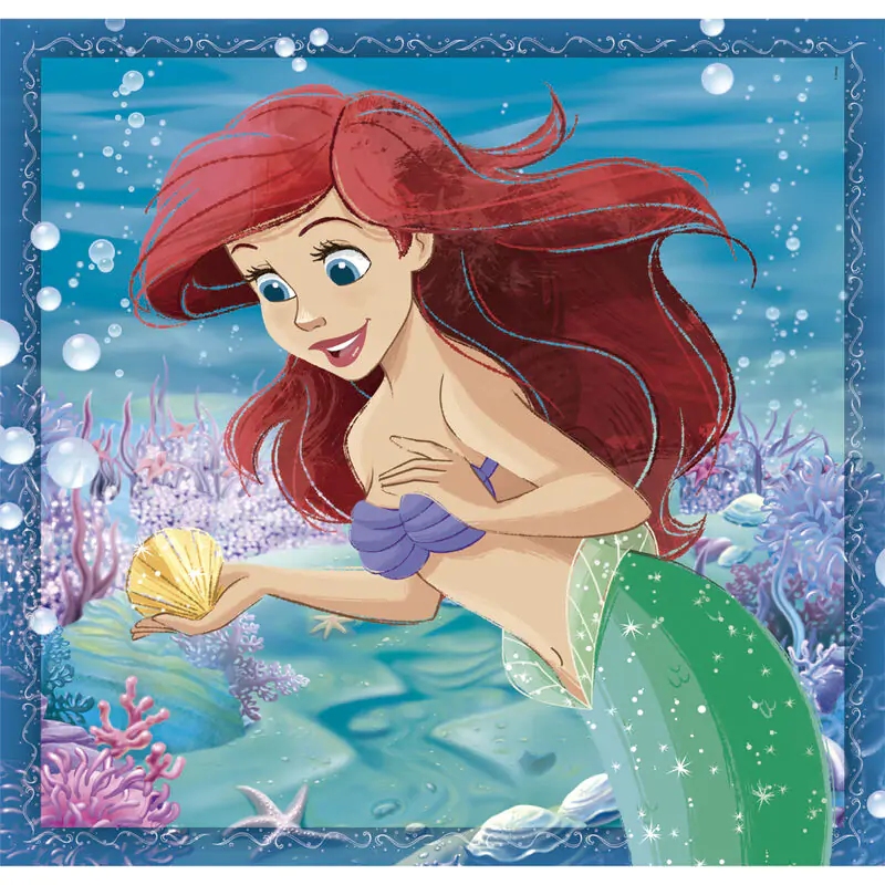 Disney Princess puzzle 3x48pcs product photo