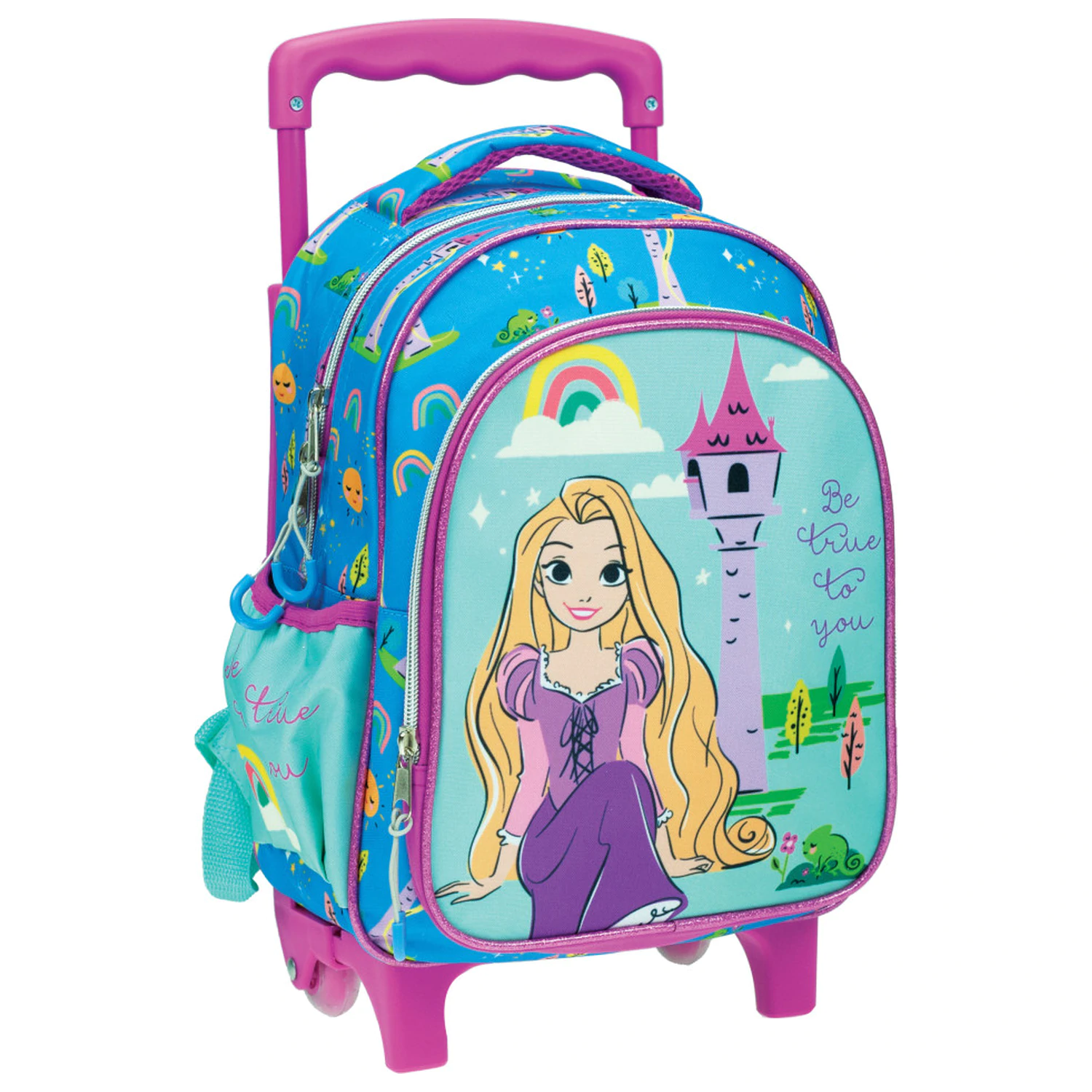 Disney Princess Rapunzel Rolling Preschool Backpack, Bag 30 cm product photo