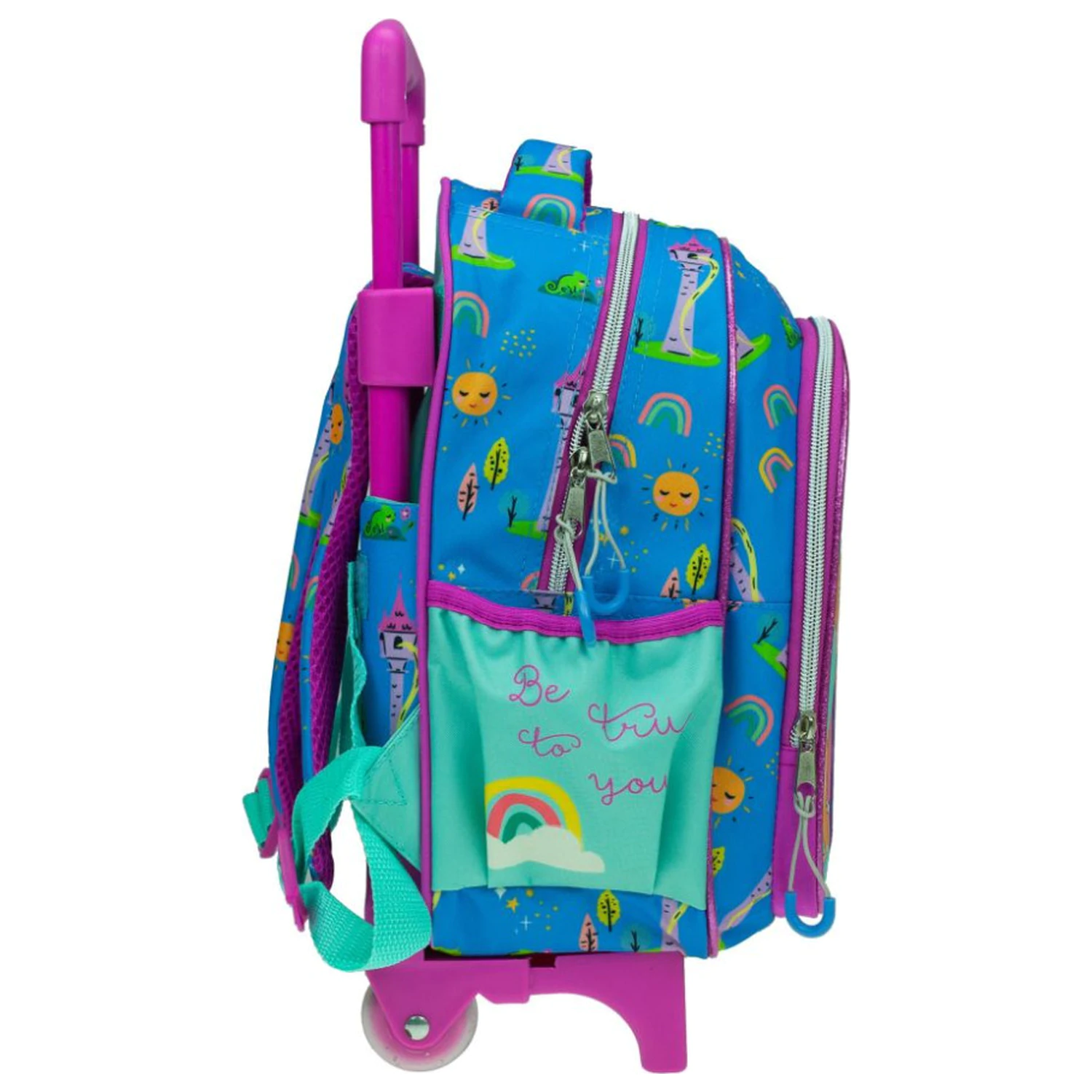 Disney Princess Rapunzel Rolling Preschool Backpack, Bag 30 cm product photo