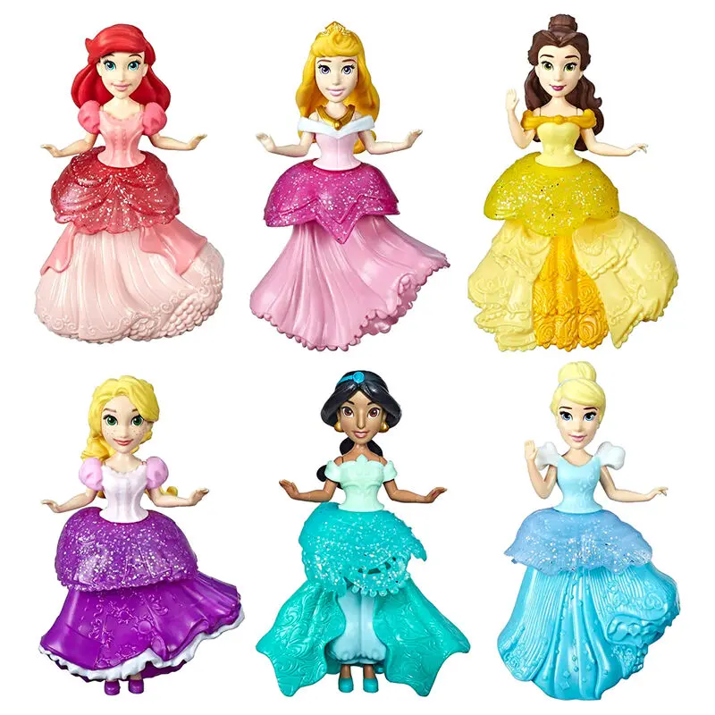 Disney Princess Royal Clips set 6 figures 9cm product photo