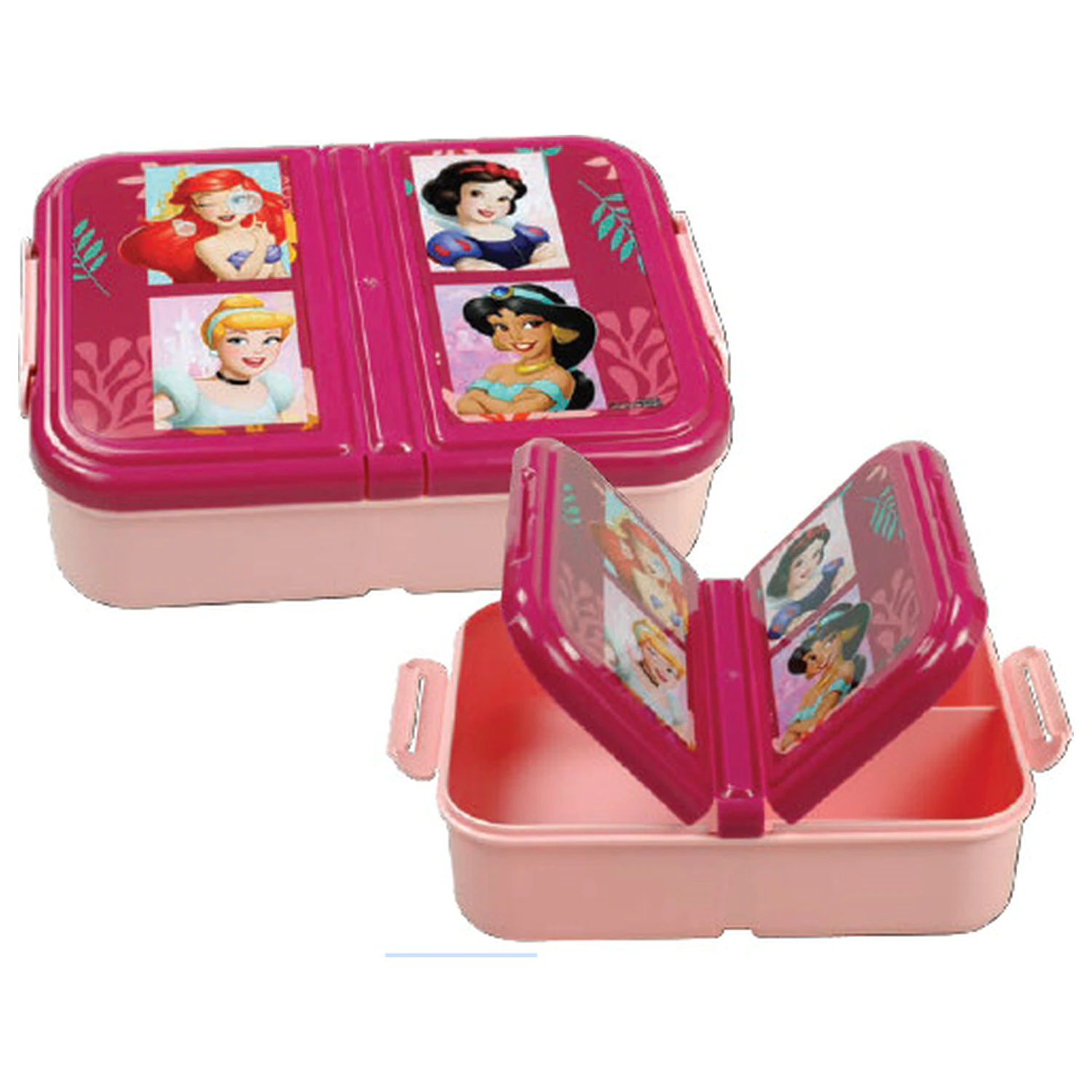 Disney Princess Spring Multi-Compartment Lunch Box, Sandwich Box product photo