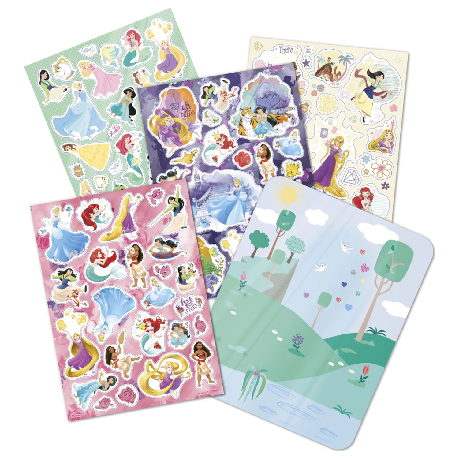 Disney Princess Story window sticker set product photo