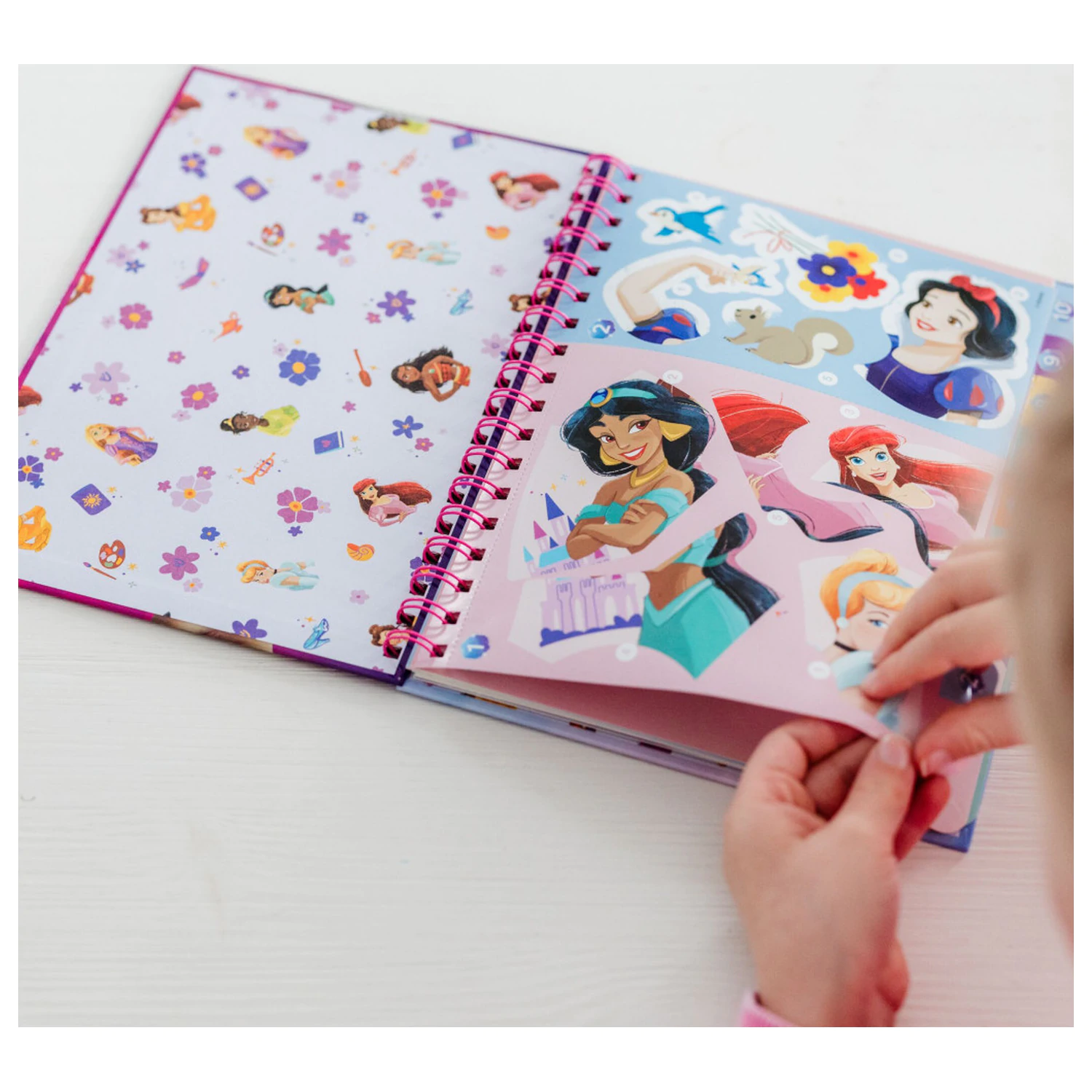 Disney Princess Story Puzzle Sticker and Coloring Set product photo