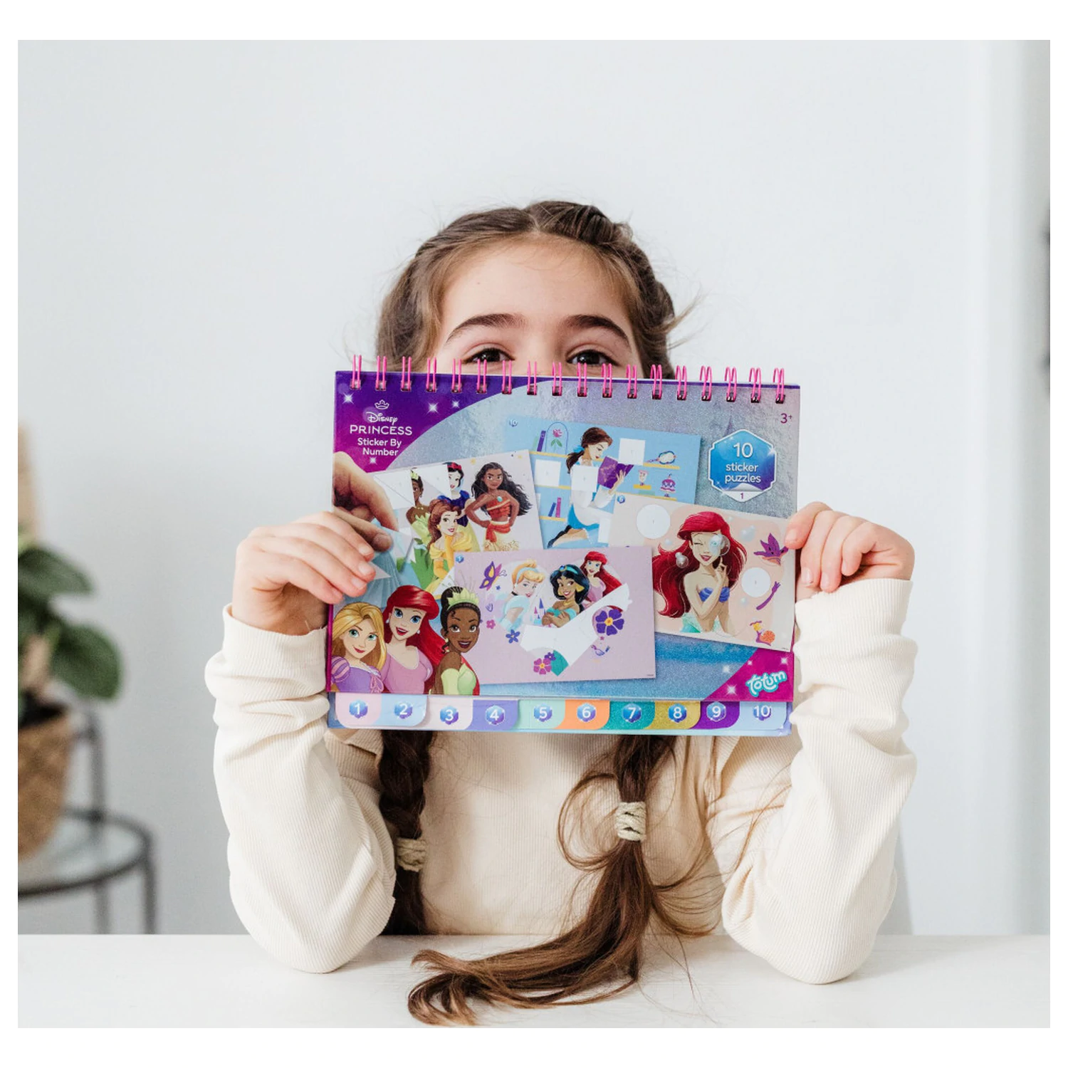 Disney Princess Story Puzzle Sticker and Coloring Set product photo