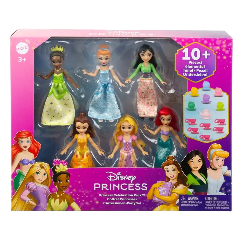 Disney Princess Tea Party 6 dolls product photo