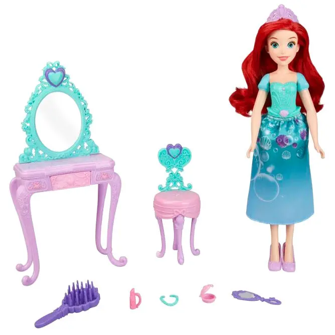 Disney Princess The Little Mermaid Ariel s Royal Vanity doll 28cm product photo