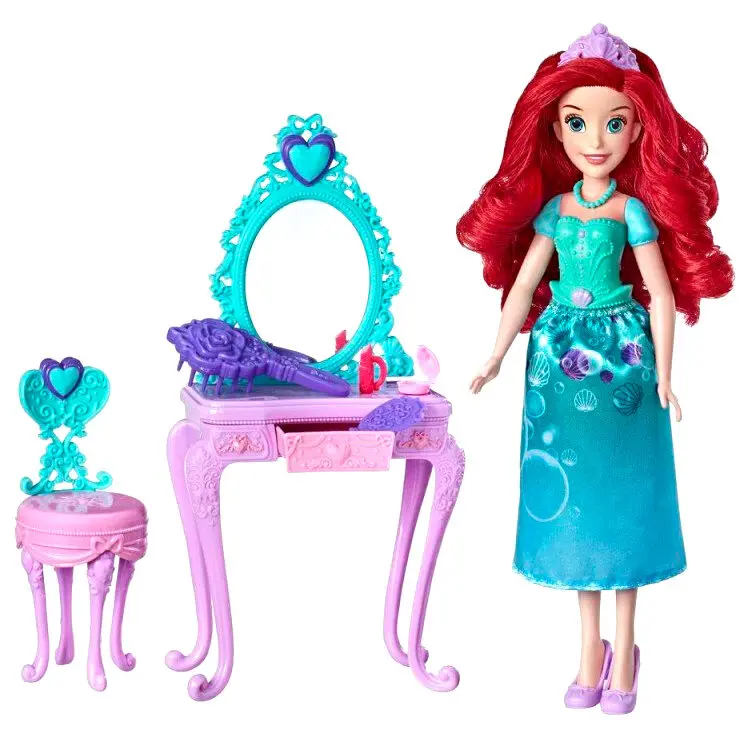 Disney Princess The Little Mermaid Ariel s Royal Vanity doll 28cm product photo