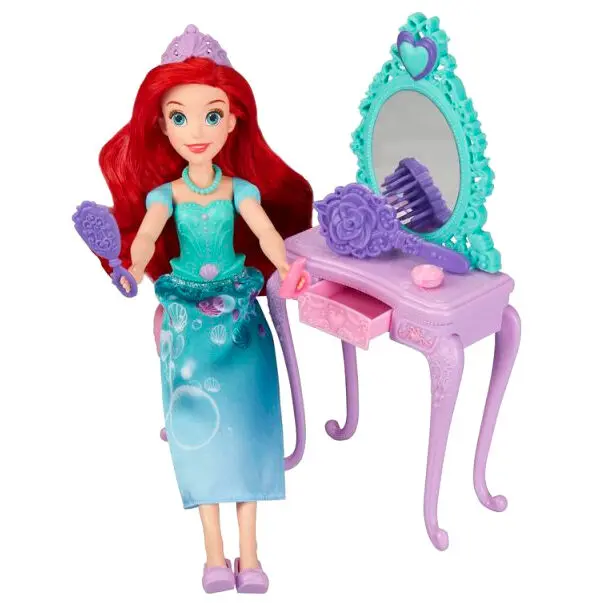 Disney Princess The Little Mermaid Ariel s Royal Vanity doll 28cm product photo