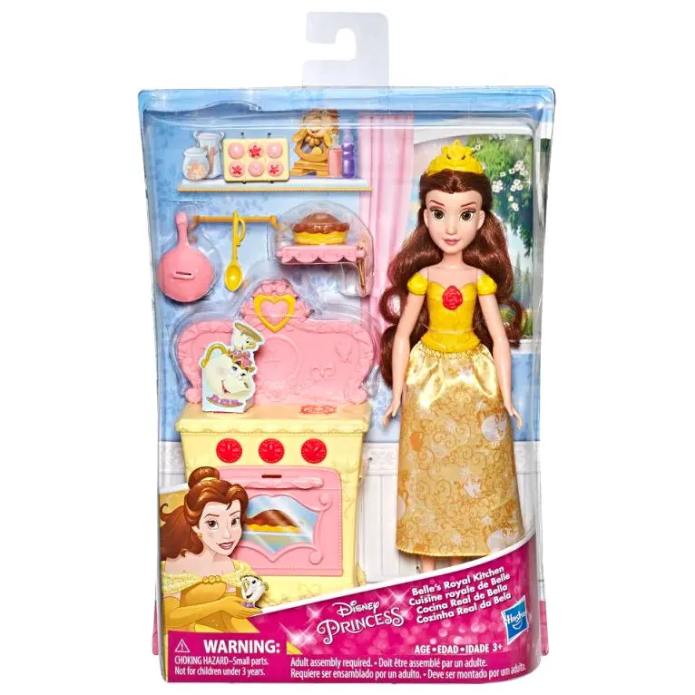 Disney Princess The Beauty and the Beast Belle s Royal Kitchen doll 28cm product photo
