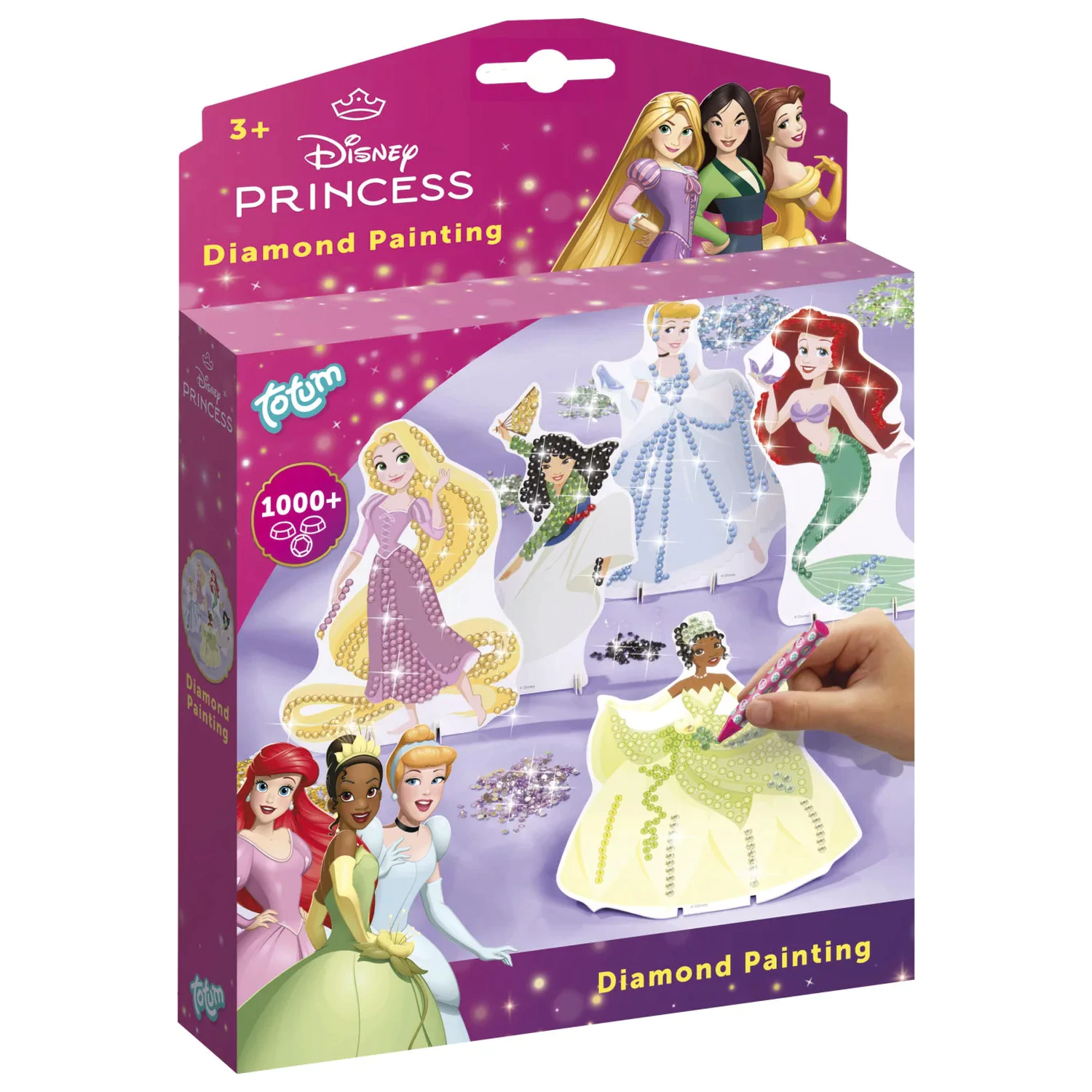Disney Princess Totum Diamond Painting Set 5-piece product photo