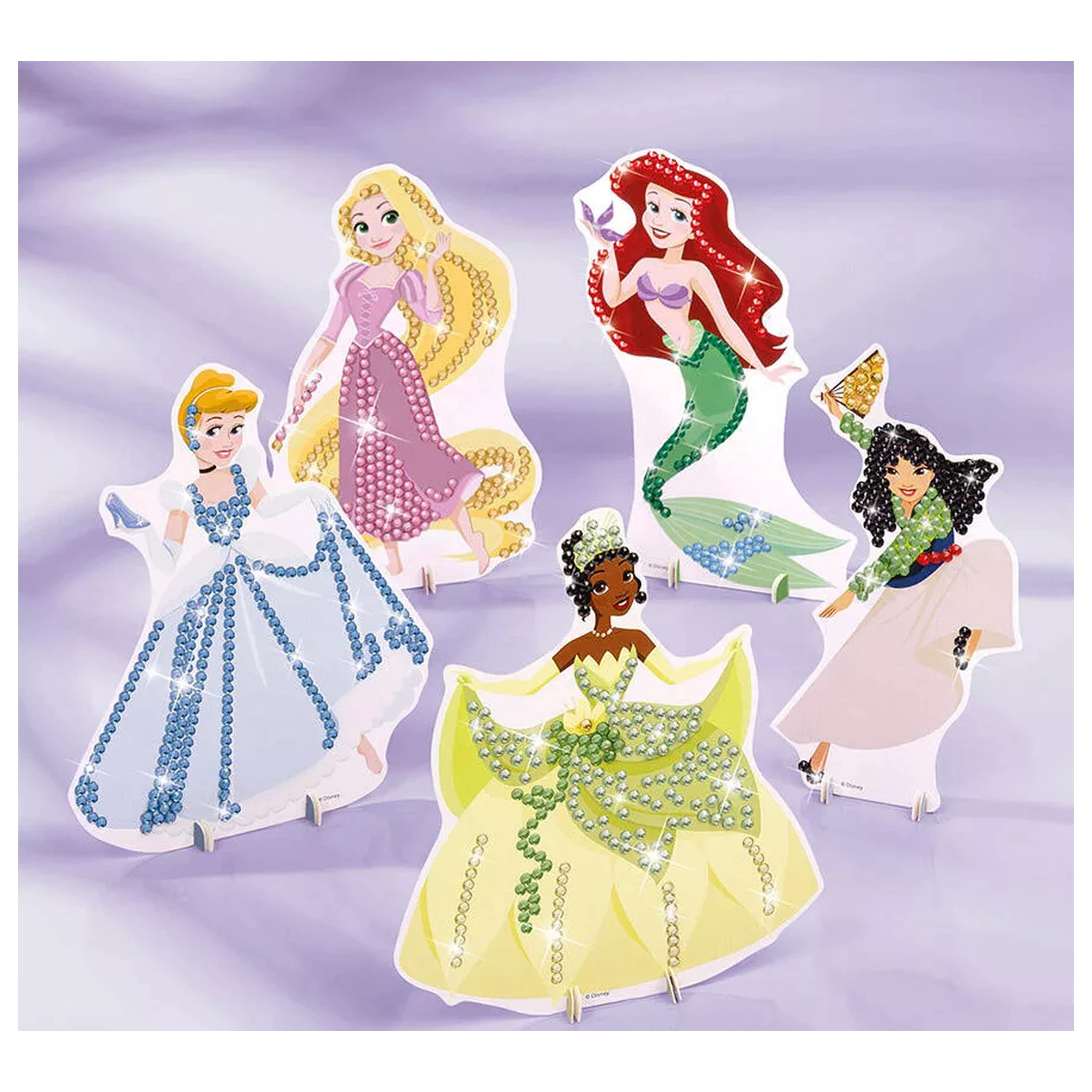 Disney Princess Totum Diamond Painting Set 5-piece product photo