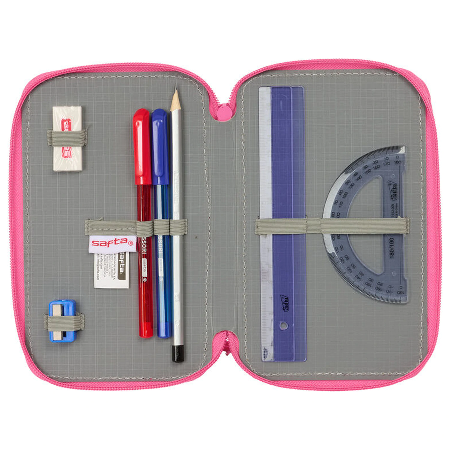 Disney Princess triple pencil case 37pcs product photo