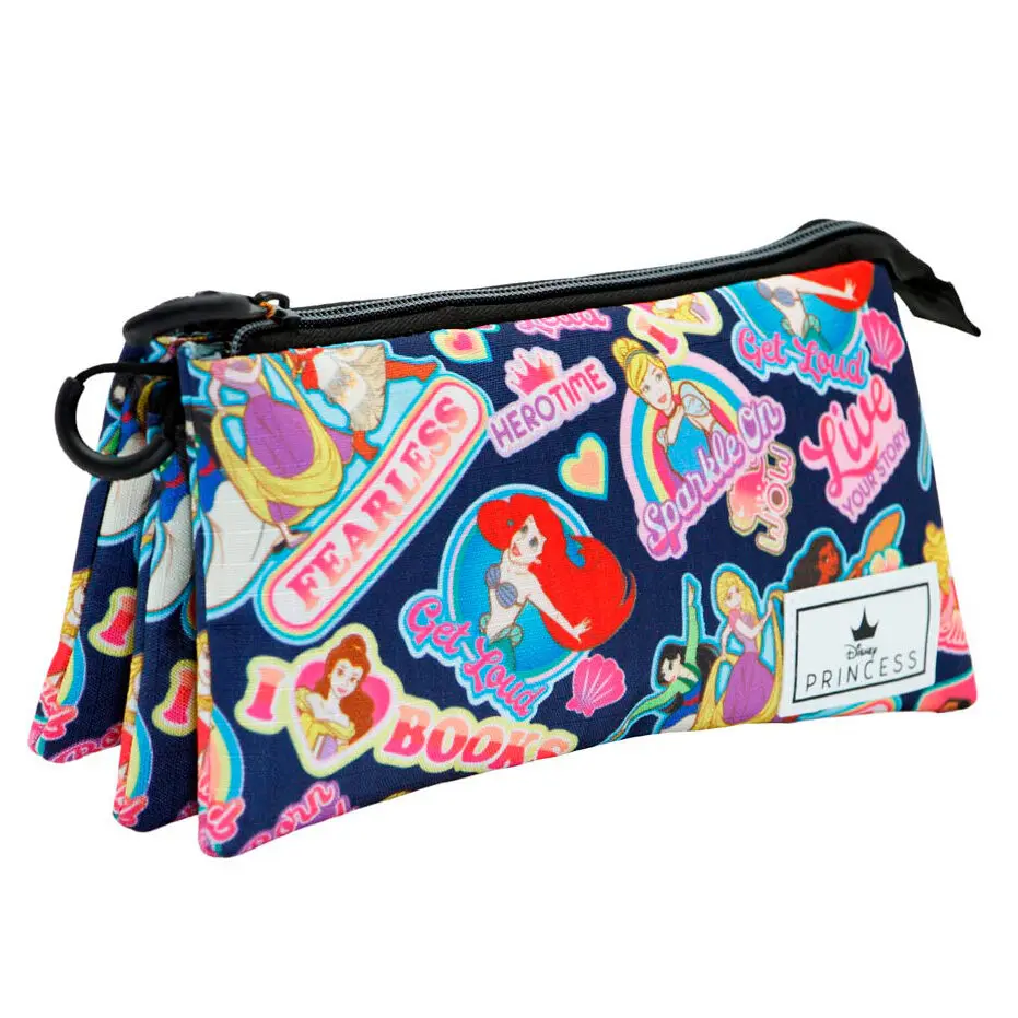 Disney Princess triple pencil case product photo